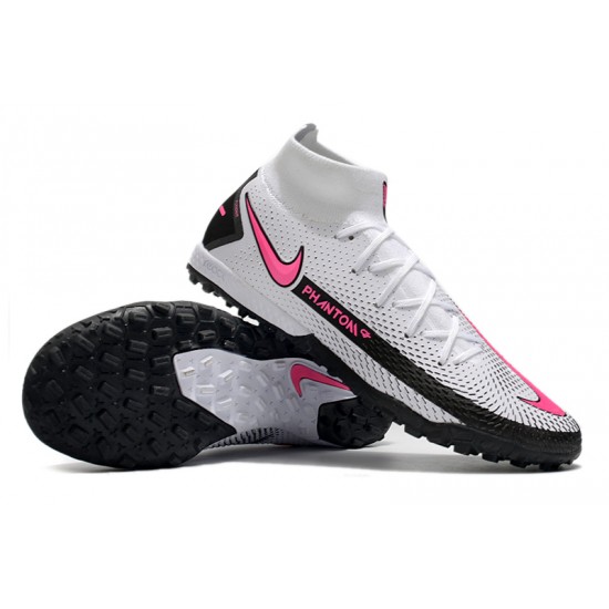 Nike Phantom GT Elite Dynamic Fit TF Black Pink White Football Boots