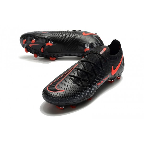 Nike Phantom GT Elite FG Black Orange Football Boots