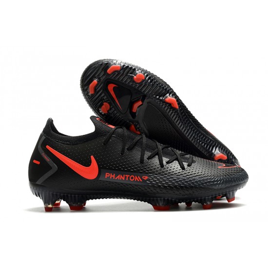 Nike Phantom GT Elite FG Black Orange Football Boots