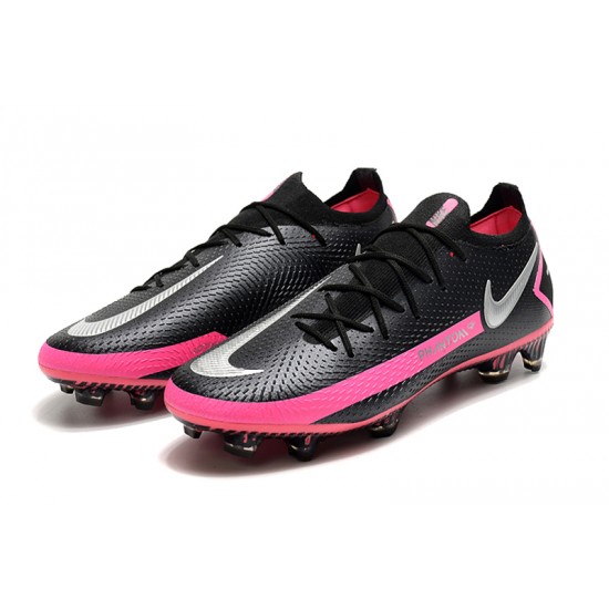 Nike Phantom GT Elite FG Black Peach Silver Football Boots