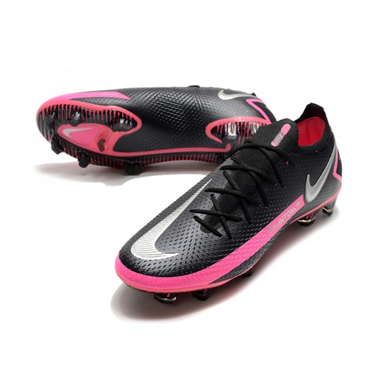 Nike Phantom GT Elite FG Black Peach Silver Football Boots