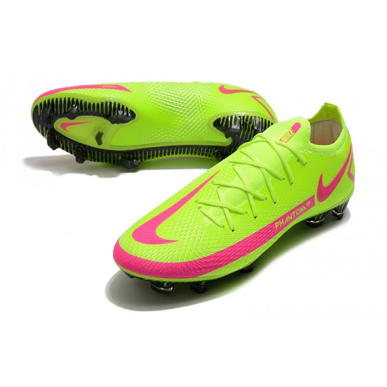 Nike Phantom GT Elite FG Green Black Peach Football Boots