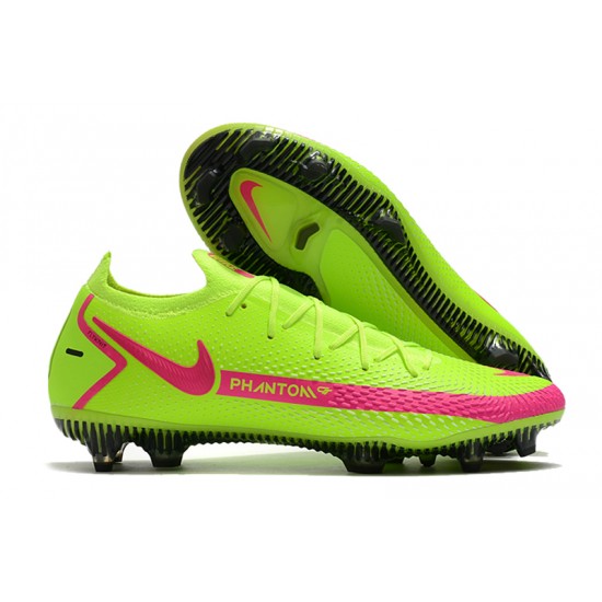 Nike Phantom GT Elite FG Green Black Peach Football Boots