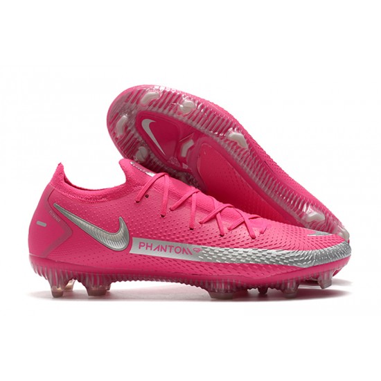 Nike Phantom GT Elite FG Silver Peach Football Boots