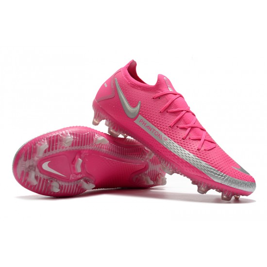 Nike Phantom GT Elite FG Silver Peach Football Boots