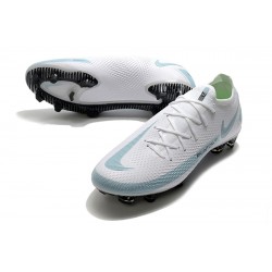 Nike Phantom GT Elite FG White Blue Football Boots