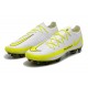 Nike Phantom GT Elite FG White Yellow Black Football Boots