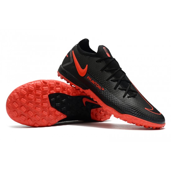 Nike Phantom GT Elite TF Black Orange Football Boots