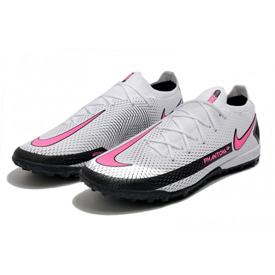 Nike Phantom GT Elite TF Black White Pink Football Boots