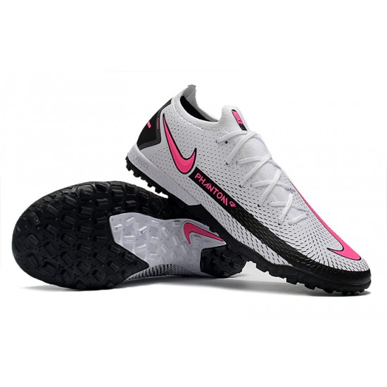 Nike Phantom GT Elite TF Black White Pink Football Boots