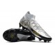 Nike Phantom Scorpion Elite Dynamic Fit FG Low Mens Silver Yellow Black Football Boots