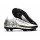 Nike Phantom Scorpion Elite FG Mens Silver Black Football Boots