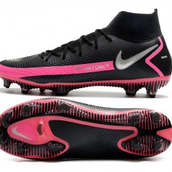 Nike Phantom GT Elite Dynamic Fit FG Black Peach Silver Football Boots