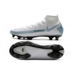 Nike Phantom GT Elite Dynamic Fit FG White Blue Black Football Boots