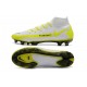 Nike Phantom GT Elite Dynamic Fit FG White Yellow Black Football Boots