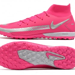 Nike Phantom GT Elite Dynamic Fit TF Silver Peach Football Boots