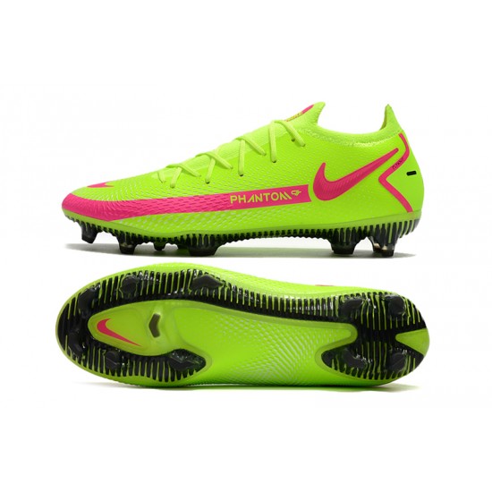 Nike Phantom GT Elite FG Green Black Peach Football Boots