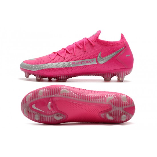 Nike Phantom GT Elite FG Silver Peach Football Boots