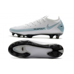 Nike Phantom GT Elite FG White Blue Football Boots