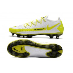 Nike Phantom GT Elite FG White Yellow Black Football Boots