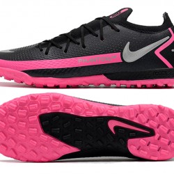 Nike Phantom GT Elite TF Black Silver Peach Football Boots