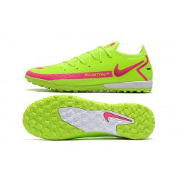 Nike Phantom GT Elite TF Green Peach Football Boots