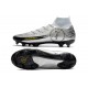 Nike Phantom Scorpion Elite Dynamic Fit FG Low Mens Silver Yellow Black Football Boots