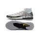 Nike Phantom Scorpion Elite Dynamic Fit TF High Mens Silver Yellow Black Football Boots Nike Phantom Scorpion Elite Dynamic Fit TF High Mens Silver Yellow Black Football Boots