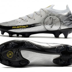 Nike Phantom Scorpion Elite FG Mens Silver Black Football Boots
