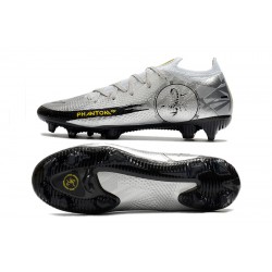 Nike Phantom Scorpion Elite FG Mens Silver Black Football Boots