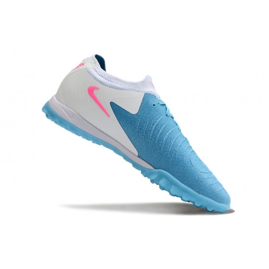 Nike Phantom GX II Elite TF Blue White Men's Football Boots Nike Phantom GX II Elite TF Blue White Men's Football Boots