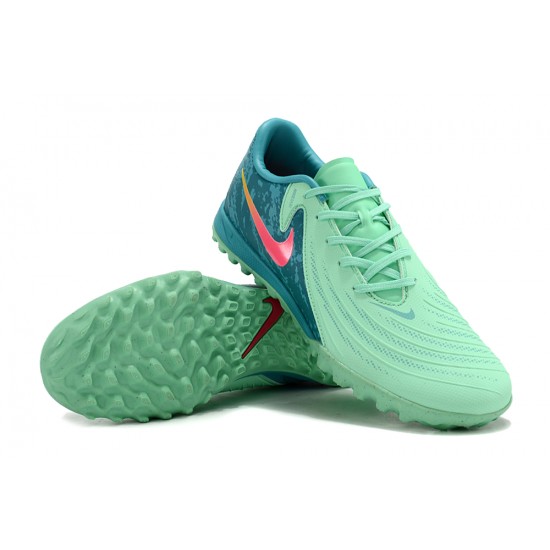 Nike Phantom GX II ACAD LV8 TF Green Teal Men's Football Boots Nike Phantom GX II ACAD LV8 TF Green Teal Men's Football Boots