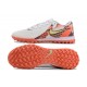 Nike Phantom GX II ACAD LV8 TF White Orange Men's Football Boots Nike Phantom GX II ACAD LV8 TF White Orange Men's Football Boots