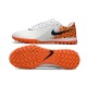 Nike Phantom GX II ACAD LV8 TF White Orange Men's Football Boots Nike Phantom GX II ACAD LV8 TF White Orange Men's Football Boots