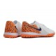 Nike Phantom GX II ACAD LV8 TF White Orange Men's Football Boots Nike Phantom GX II ACAD LV8 TF White Orange Men's Football Boots
