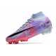 Nike AIR Zoom Vapor 15 MDS Elite FG Purple Peach Black Football Boots