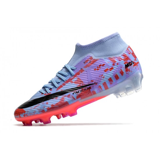 Nike Air Zoom Mercurial Superfly IX Academy High FG Purple Orange Black Football Boots