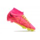 Nike Air Zoom Mercurial Superfly IX Academy High FG Red Yellow Black Football Boots