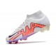 Nike Air Zoom Mercurial Superfly IX Academy High FG White Peach Purple Football Boots