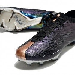 Nike Air Zoom Mercurial Vapor XV Elite FG Black White Football Boots 