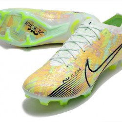 Nike Air Zoom Mercurial Vapor XV Elite FG Bonded Pack Green Yellow Black Football Boots 