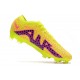 Nike Air Zoom Mercurial Vapor XV Elite FG Pink Yellow Purple Football Boots