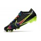 Nike Air Zoom Mercurial Vapor XV Elite Low FG Pink Black Green Football Boots