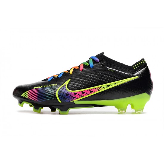 Nike Air Zoom Mercurial Vapor XV Elite Low FG Pink Black Green Football Boots