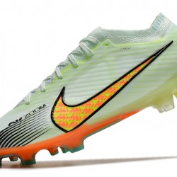 Nike Air Zoom Mercurial Vapor XV MDS Elite FG Yellow Green Football Boots 