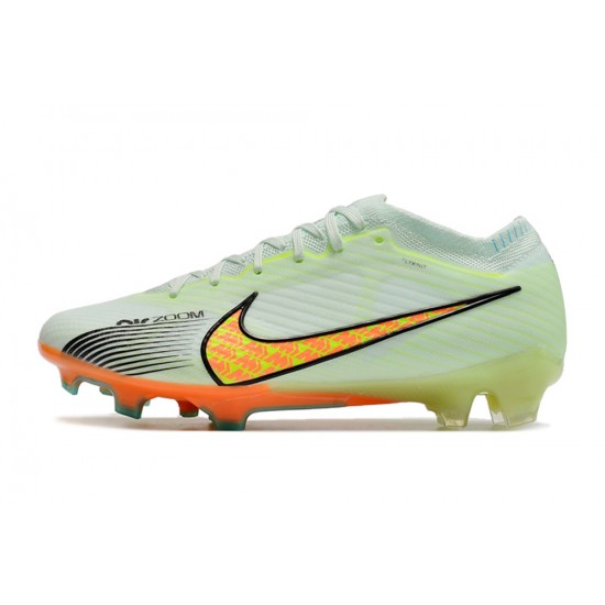 Nike Air Zoom Mercurial Vapor XV MDS Elite FG Yellow Green Football Boots