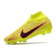 Nike Air Zoom Mercurial Vapor XV MDS Elite High FG Yellow Red Football Boots