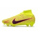 Nike Air Zoom Mercurial Vapor XV MDS Elite High FG Yellow Red Football Boots