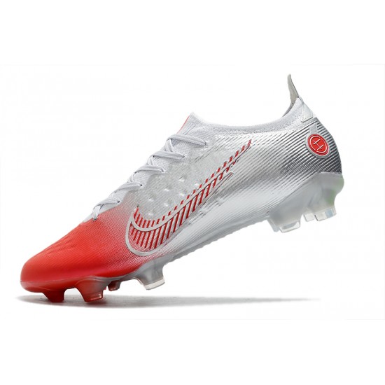 Nike Mercurial Dream Speed Vapor 14 Elite FG Silver Red Football Boots