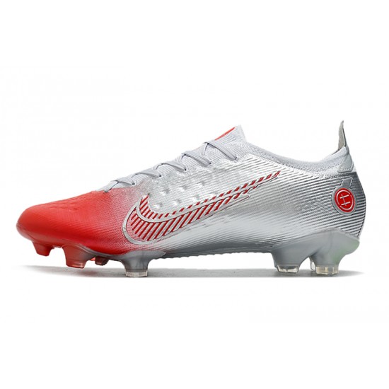 Nike Mercurial Dream Speed Vapor 14 Elite FG Silver Red Football Boots